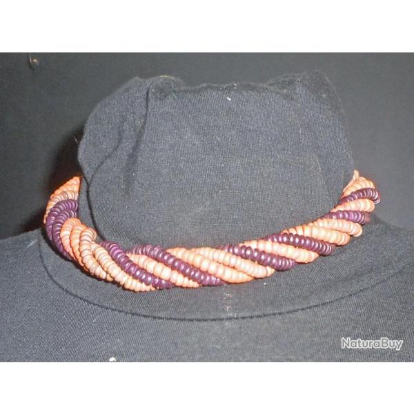COLLIER / TOUR DE COU ETHNIQUE AFRIQUE