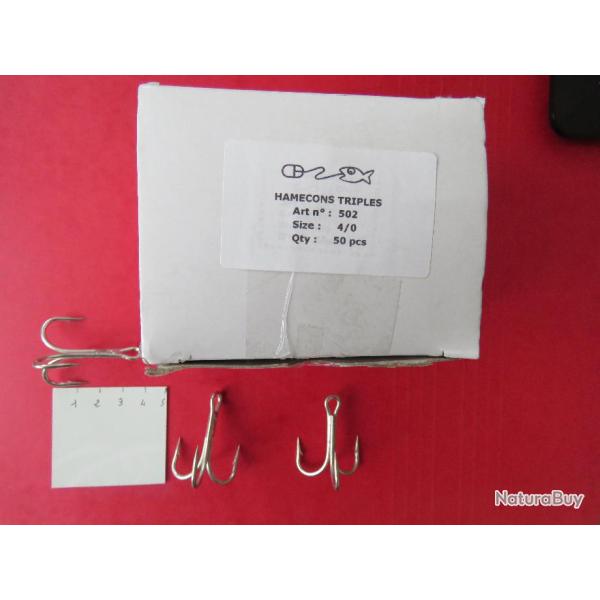 hame�ons forts silure et mer triples 4/0