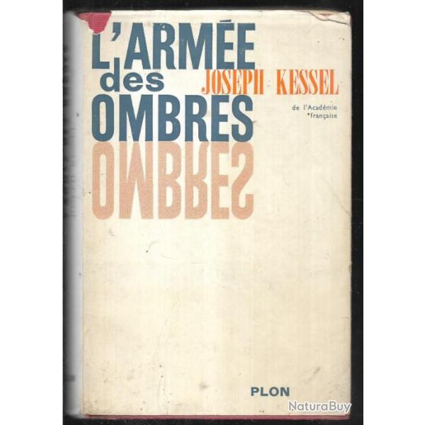 l'arm�e des ombres de joseph kessel, r�sistance