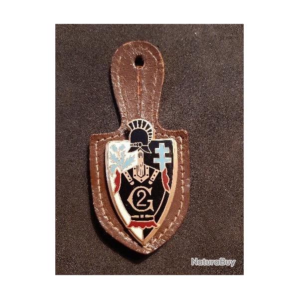 Insigne arm�e fran�aise , 2 e g�nie. Arthus bertrand pour EDITIONS ATLAS