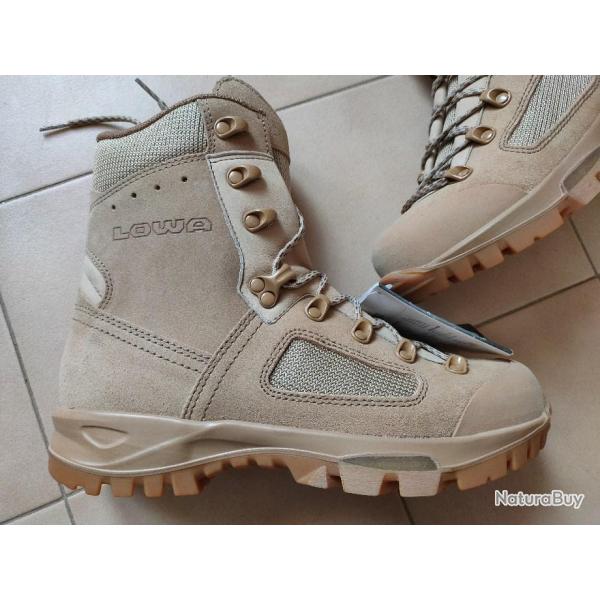 CHAUSSURES LOWA ELITE taille 36.5 / LOWA ELITE DESERT / NEUVES / LOWA task force