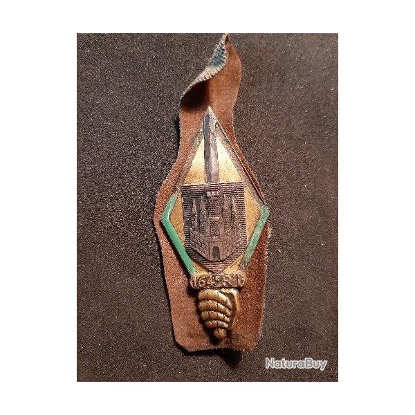 Insigne arm�e Fran�aise, 164 e regiment d'infanterie. ancien