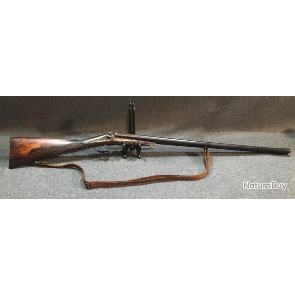 Beau fusil de chasse juxtapos� Cal 16/65 D.Gaumerais � Alen�on Cat D
