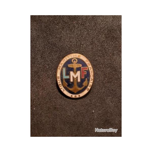 Insigne arm�e Fran�aise  Ligue maritime Fran�aise