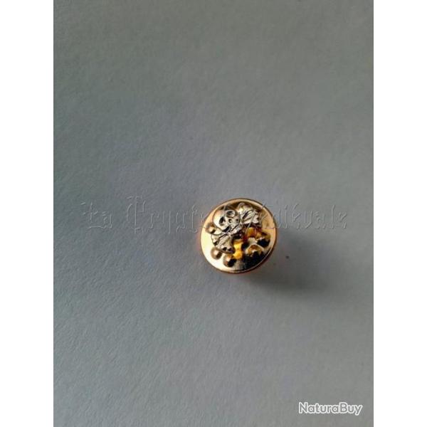 Pin's T�te de Mort Dor�/Totenkopf/Skulls and Bones/Franc-Ma�onnerie