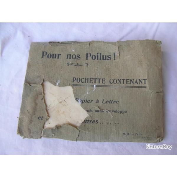 WW1 FRANCE LOT DE LETTRES ET ENVELOPPES DE CORRESPONDANCE POUR SOLDAT FRAN�AIS " POUR NOS POILUS "