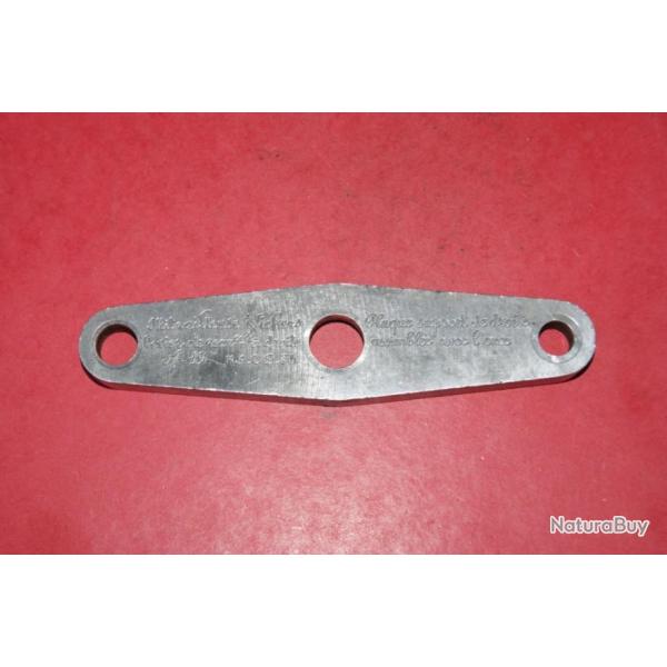 plaque assemblage de mitrailleuse VICKERS - VENDU PAR JEPERCUTE (D20I49)