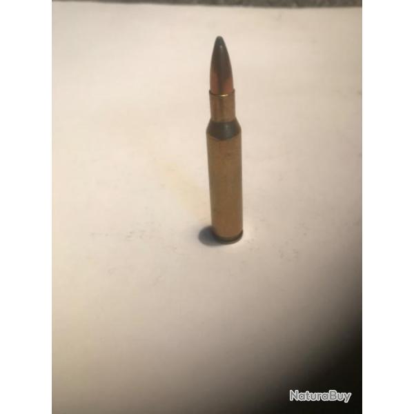 Une cartouche de 257 Roberts en parfait tatPour collection