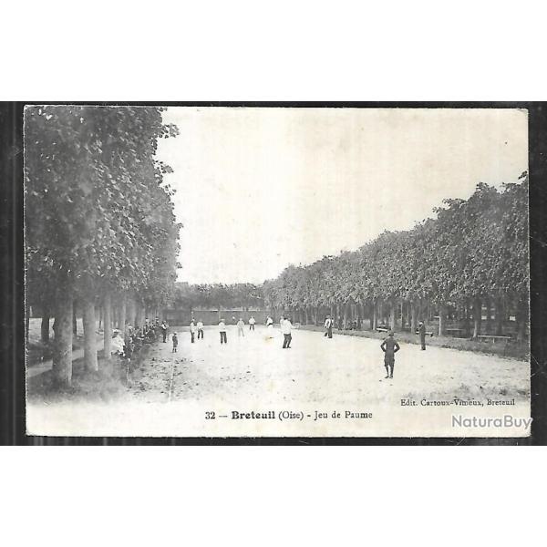 breteuil jeu de paume, oise , picardie