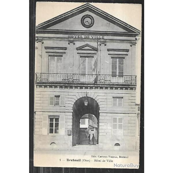 breteuil hotel de ville , oise , picardie