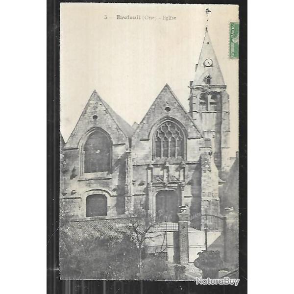 breteuil eglise, oise , picardie