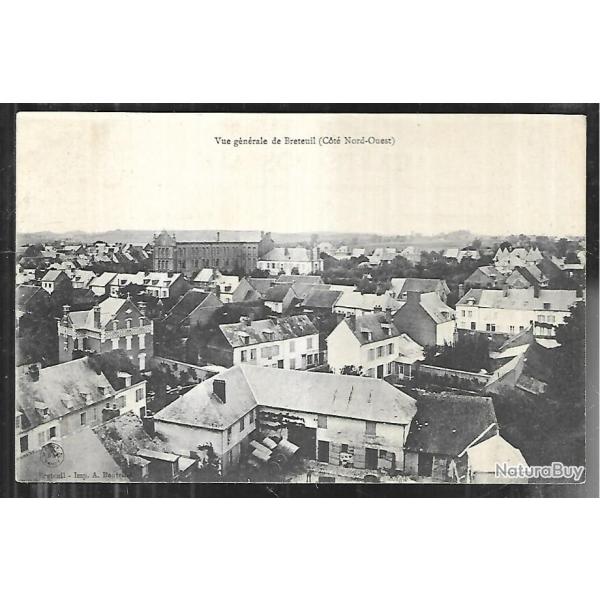 breteuil vue g�n�rale de breteuil cot� nord-ouest , oise , picardie