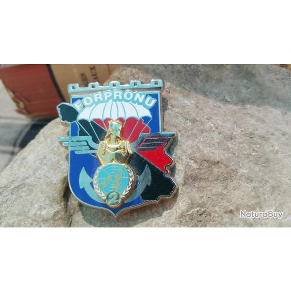 FORPRONU-SARAJEVO - 2� Mandat- 17� RGP -Matricul�- Fabrication Boussemart - Tr�s bon �tat 4a.