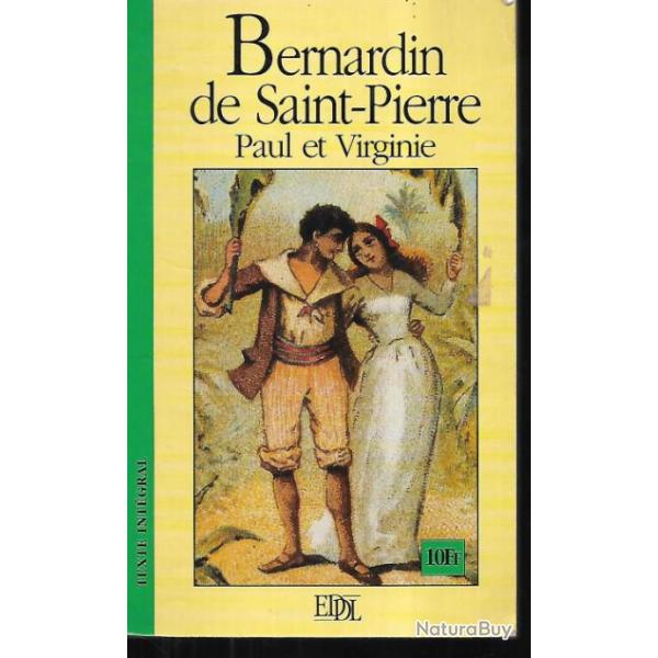 paul et virginie de bernardin de saint pierre