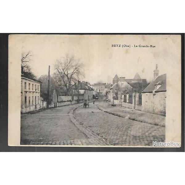 betz la grande rue  , oise picardie , valois