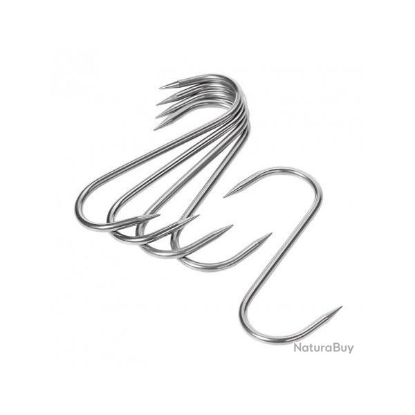 Crochets de boucher 5x Diam 6