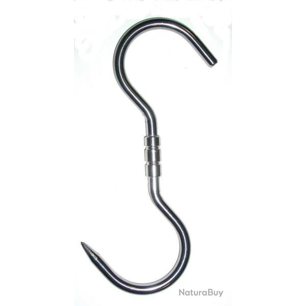Crochet de boucher rotatif Diam 10