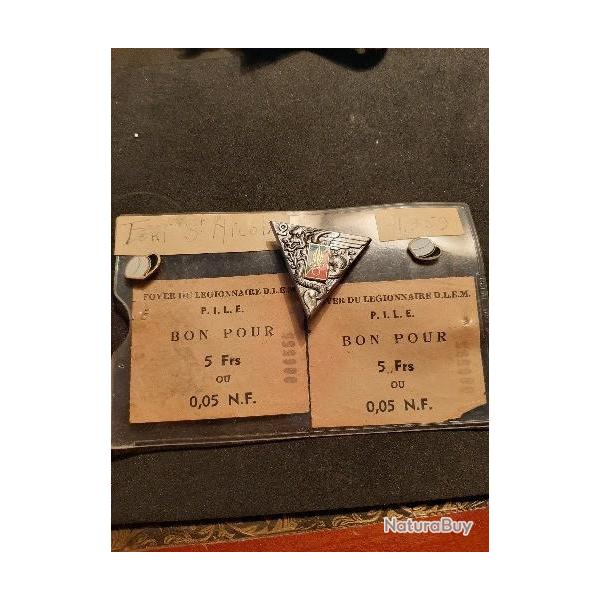 Insigne arm�e Fran�aise 2 e REP arthus bertrand pour EDITIONS ATLAS