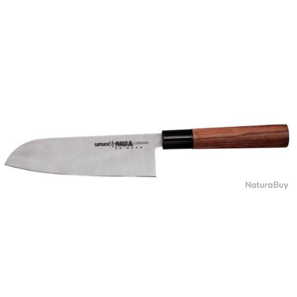 SMSO0194 Couteau Samura Okinawa Santoku