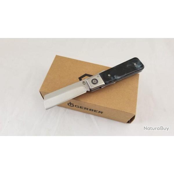 Couteau Gerber Jukebox Marble Lame Acier 7Cr17MoV Manche Acrylique G30001695
