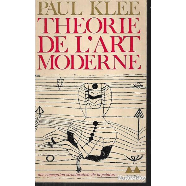 th�orie de l'art moderne de paul klee