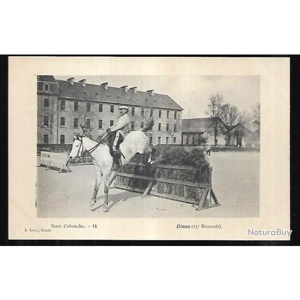 dinan 13e hussards sauts d'obstacles , cavalerie , cheval , caserne