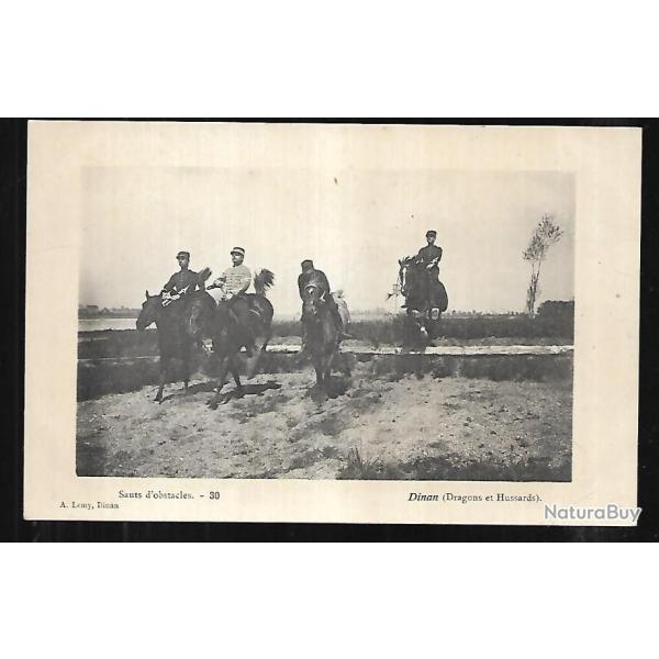 dinan 13e hussards sauts d'obstacles , cavalerie , cheval , dragons