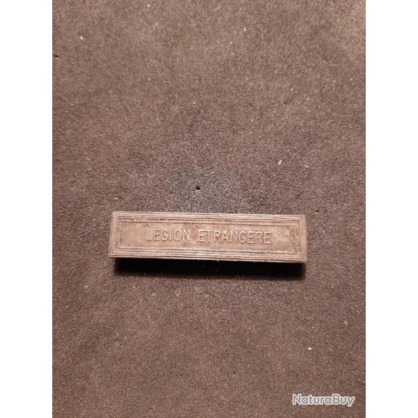 Insigne arme Franaise Barette de decoration legion etrangere