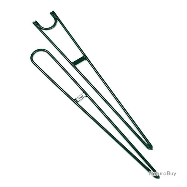 Support canne au coup 2 tiges Arca