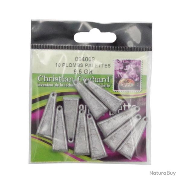 Plombs pallettes Delalande par 10 7.5