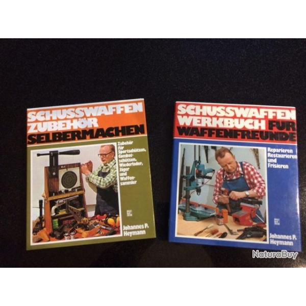 livres en  allemand schusswaffen werkbuch et Zubehor  de Johannes P,Heymann