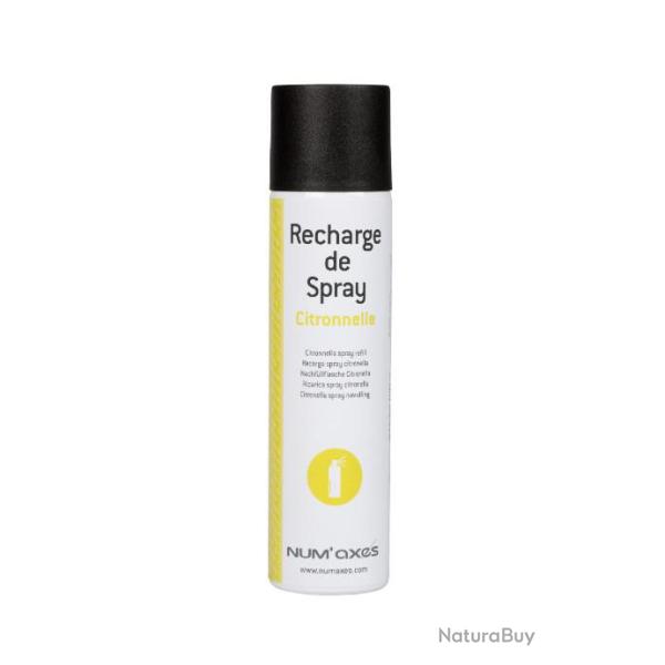 Recharge de spray citronnelle 75 ml pour CANICALM SPRAY- NUM'AXES
