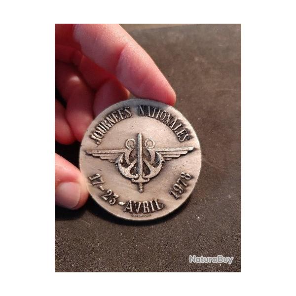 m�daille journ�es sport arm�e jeunesse 1978