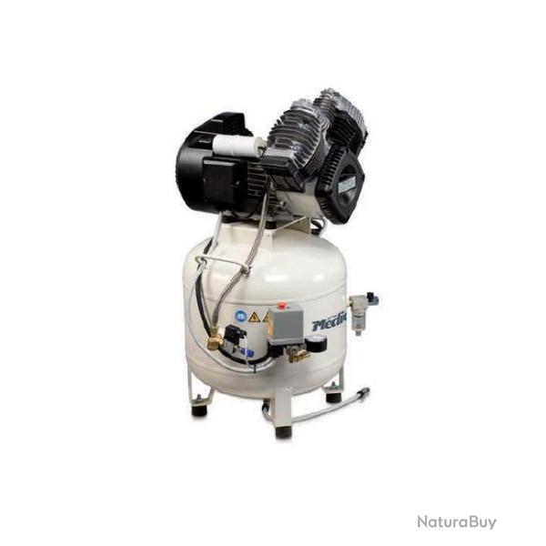 Compresseur � air pour dentiste et laboratoires 3CV 2,2kW 230V Monophas� 50L non lubrifi� Med 320-50