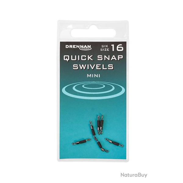 Emerillons Quick Snap Swivels Drennan 16