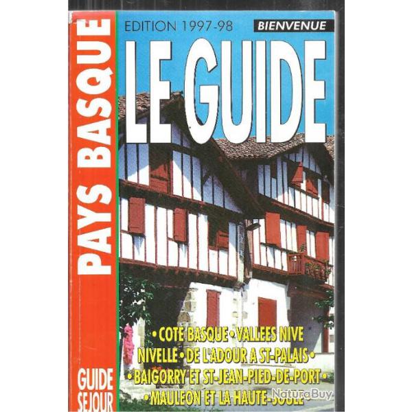 pays basque le guide , guide s�jour 1997-98