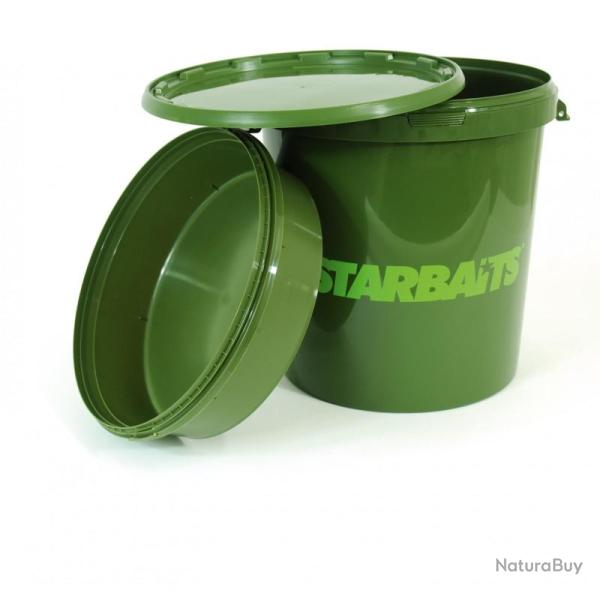Seau 33l + bassine 7.9l avec couvercle Starbaits