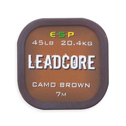 Bobine Leadcore 45lb Camo Brown 7m Esp