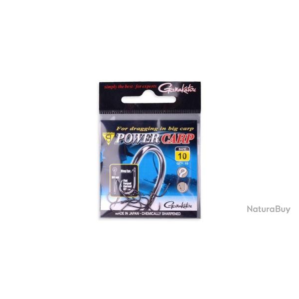 Hame�ons Power Carp � oeillet avec ardillon Gamakatsu 12