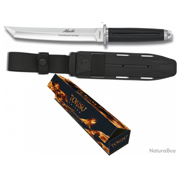 Poignard Akechi tactique lame Tanto  de 19.4 cm � TOKISU �