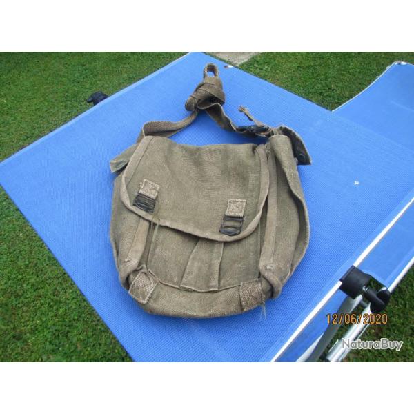 sac a demolition bag francais type us ww2 parachutiste ,para indo Alg�rie musette