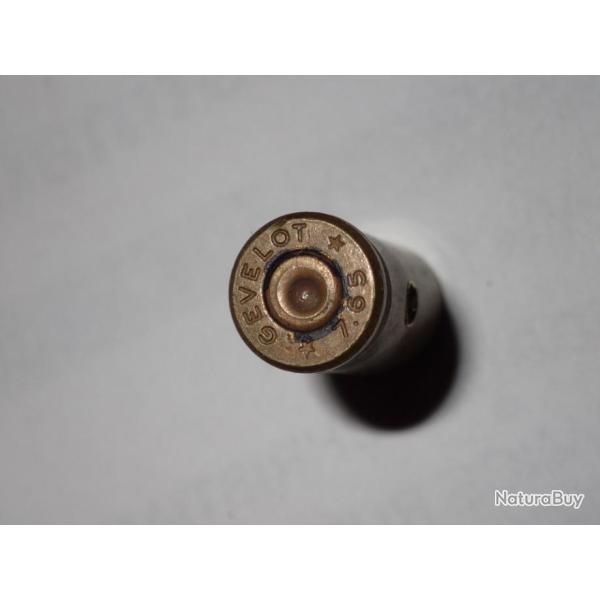 Douille neutralise - 7,65mm - Gevelot amorce berdan
