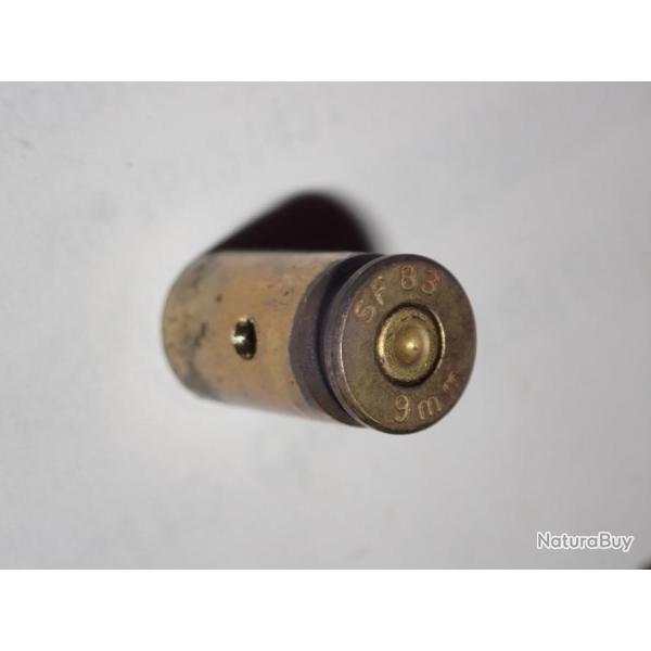 Douille neutralise - 9mm - SF amorce berdan