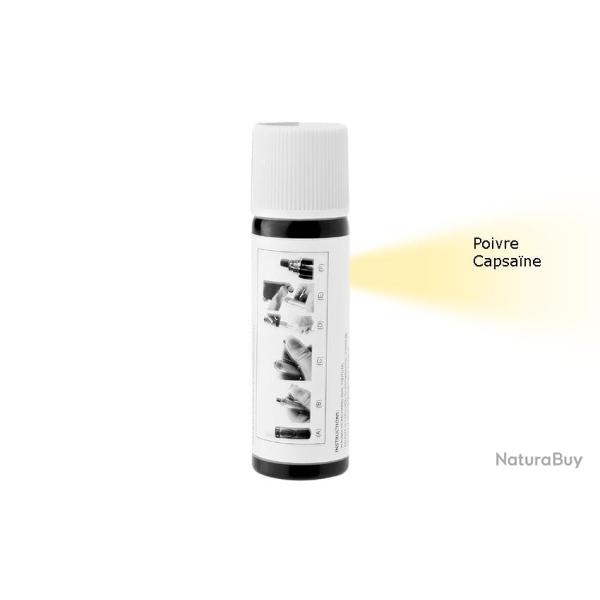 Recharge pour stylo et porte-cl�s de d�fense PIRANHA 60ml - Gaz poivre