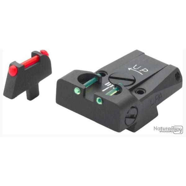 Set de mire pour CZ 75 ancient model. Roll pin front sight - LPA SIGHTS