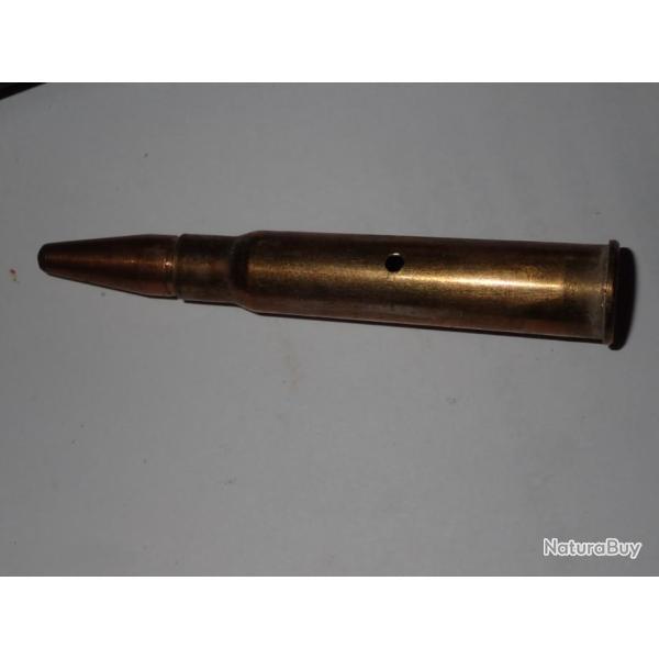 Cartouche neutralis�e - 8x57JRS - RWS - Ogive semi blind�