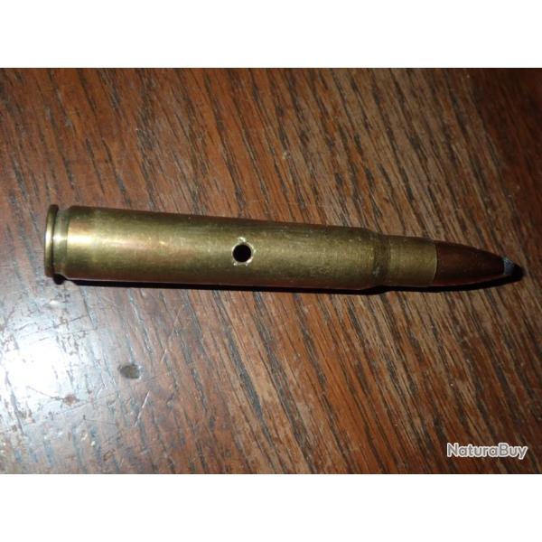 Cartouche neutralis�e - 280 Rem - Remington - Ogive semi blind�