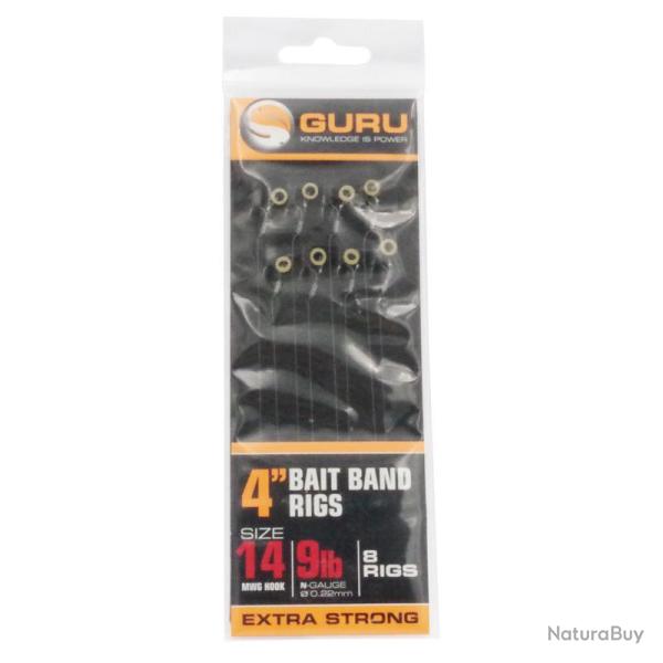 Bas de ligne Guru Bait band Rigs T16 - 0.17mm