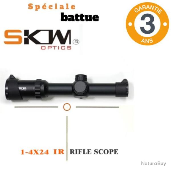 Lunette skowoptique 1-6x24-GARANTIE 3 ANS- TOP QUALIT�  -Id�al battue - LIVRAISON GRATUITE   !!