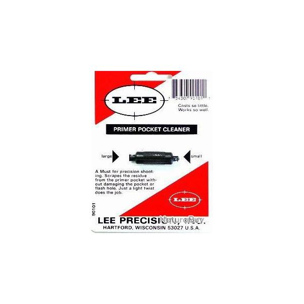 Outil de nettoyage LEE pour logement d'amorces Small et Large